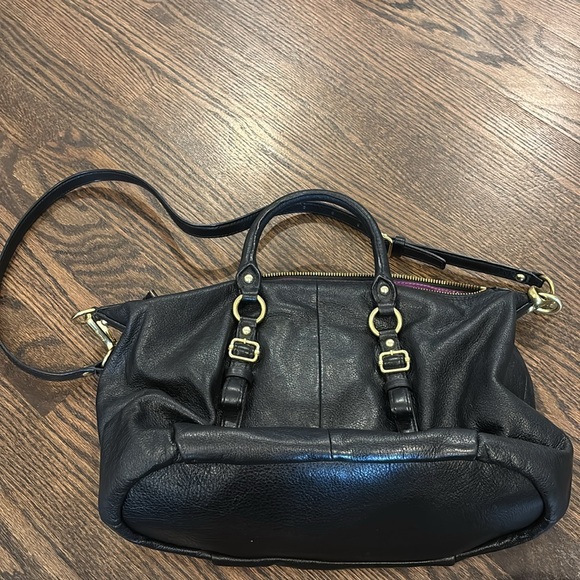 Black Coach Handbag - Picture 2 of 5